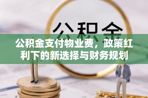 秀屿公积金支付物业费，政策红利下的新选择与财务规划
