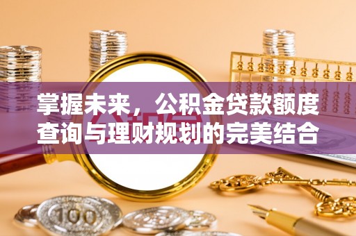 秀屿掌握未来，公积金贷款额度查询与理财规划的完美结合